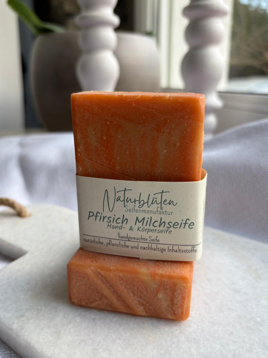 Pfirsich Milchseife